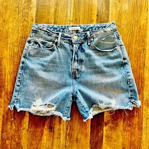 GOOD AMERICAN high-rise Jean Shorts 💛